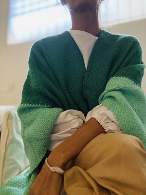 RUANA CAETANA lana de llama